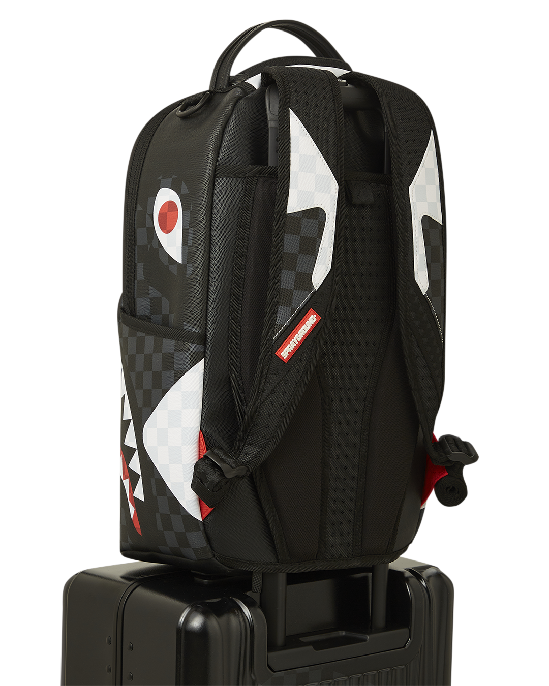 SPRAYGROUND® LUGGAGE TRIPLE DECKER HEIR TO THE THRONE HARDSHELL CARRY-ON LUGGAGE