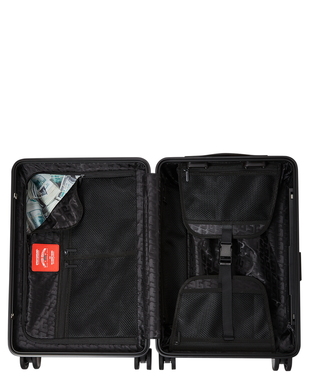 SPRAYGROUND® LUGGAGE TRIPLE DECKER HEIR TO THE THRONE HARDSHELL CARRY-ON LUGGAGE