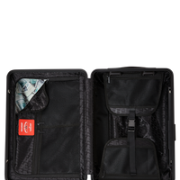 SPRAYGROUND® LUGGAGE TRIPLE DECKER HEIR TO THE THRONE HARDSHELL CARRY-ON LUGGAGE