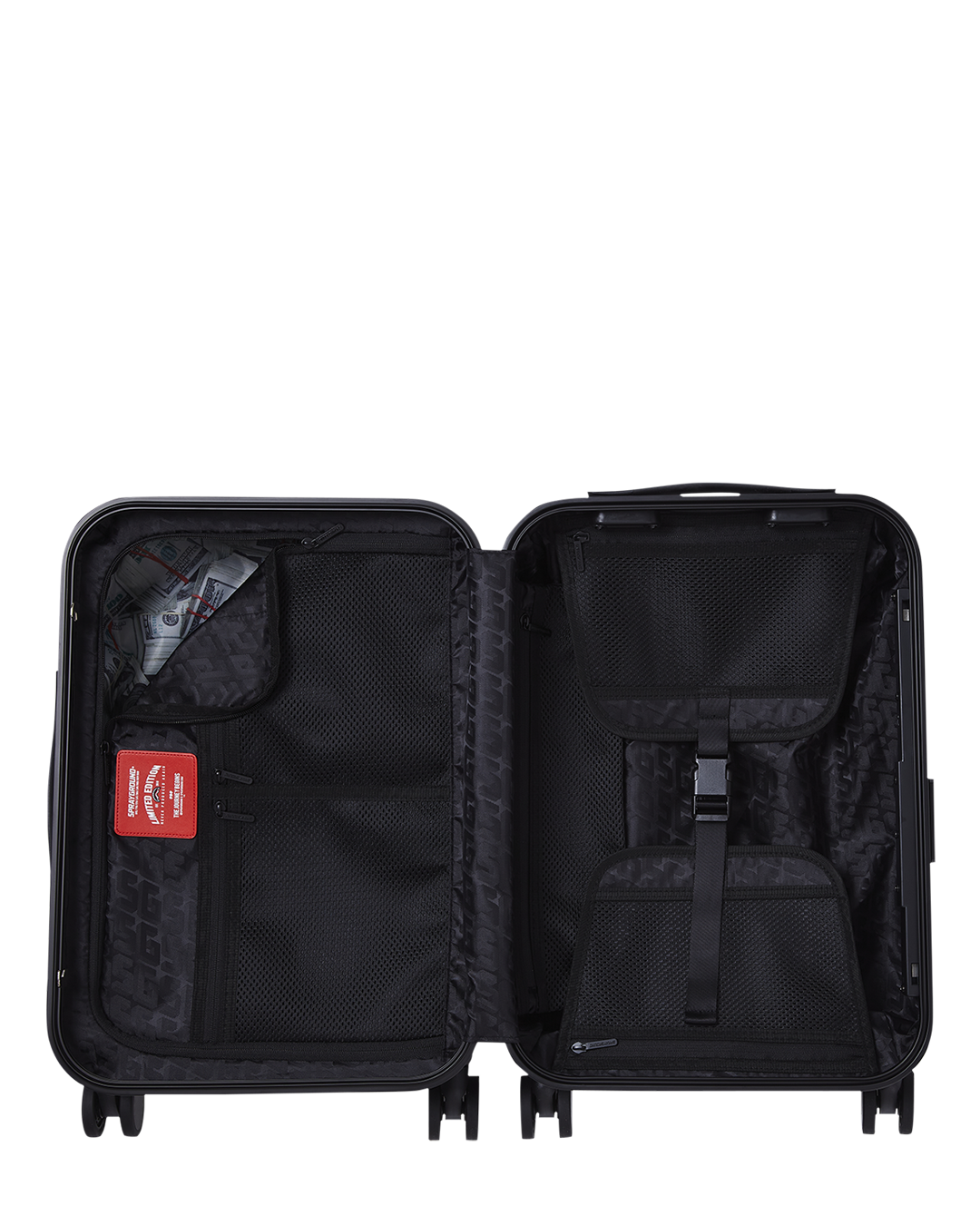 SPRAYGROUND® LUGGAGE RODEO DRIVE SHARKNAUTICS HARDSHELL CARRY-ON LUGGAGE