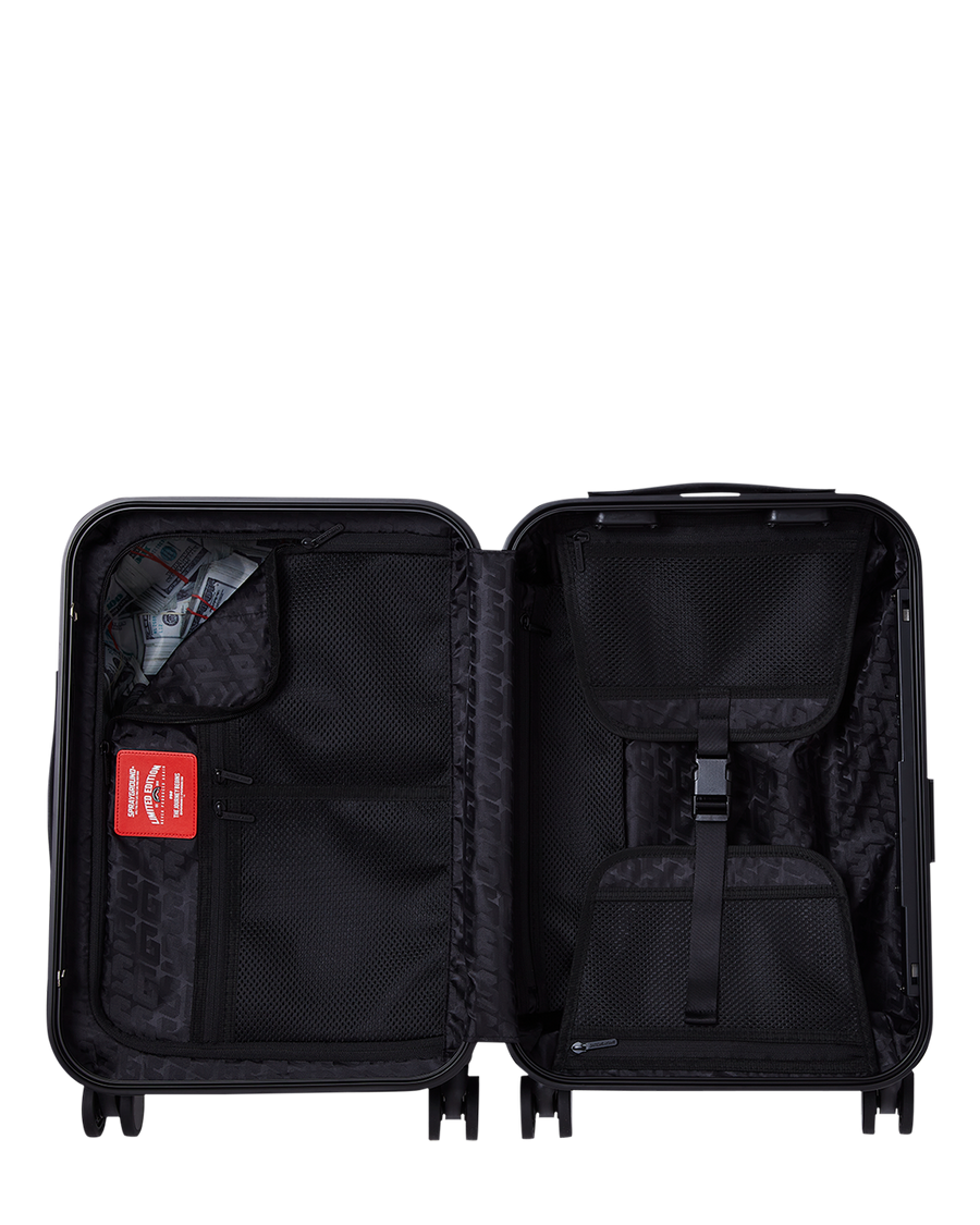 SPRAYGROUND® LUGGAGE RODEO DRIVE SHARKNAUTICS HARDSHELL CARRY-ON LUGGAGE