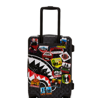 SPRAYGROUND® LUGGAGE GLOBAL MOGUL UNLIMITED MILES SHARKNAUTICS HARDSHELL CARRY-ON LUGGAGE