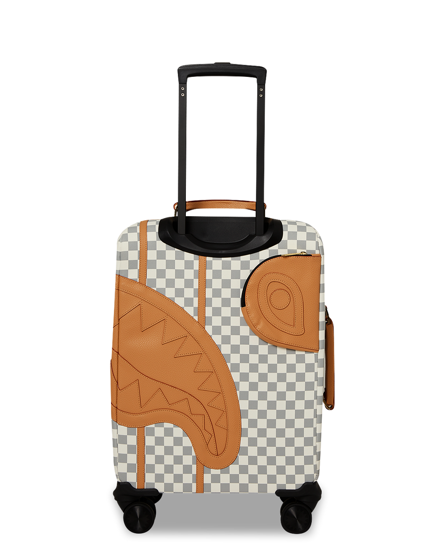 SPRAYGROUND® LUGGAGE HENNY LATTE SOFT SHELL CARRY-ON LUGGAGE