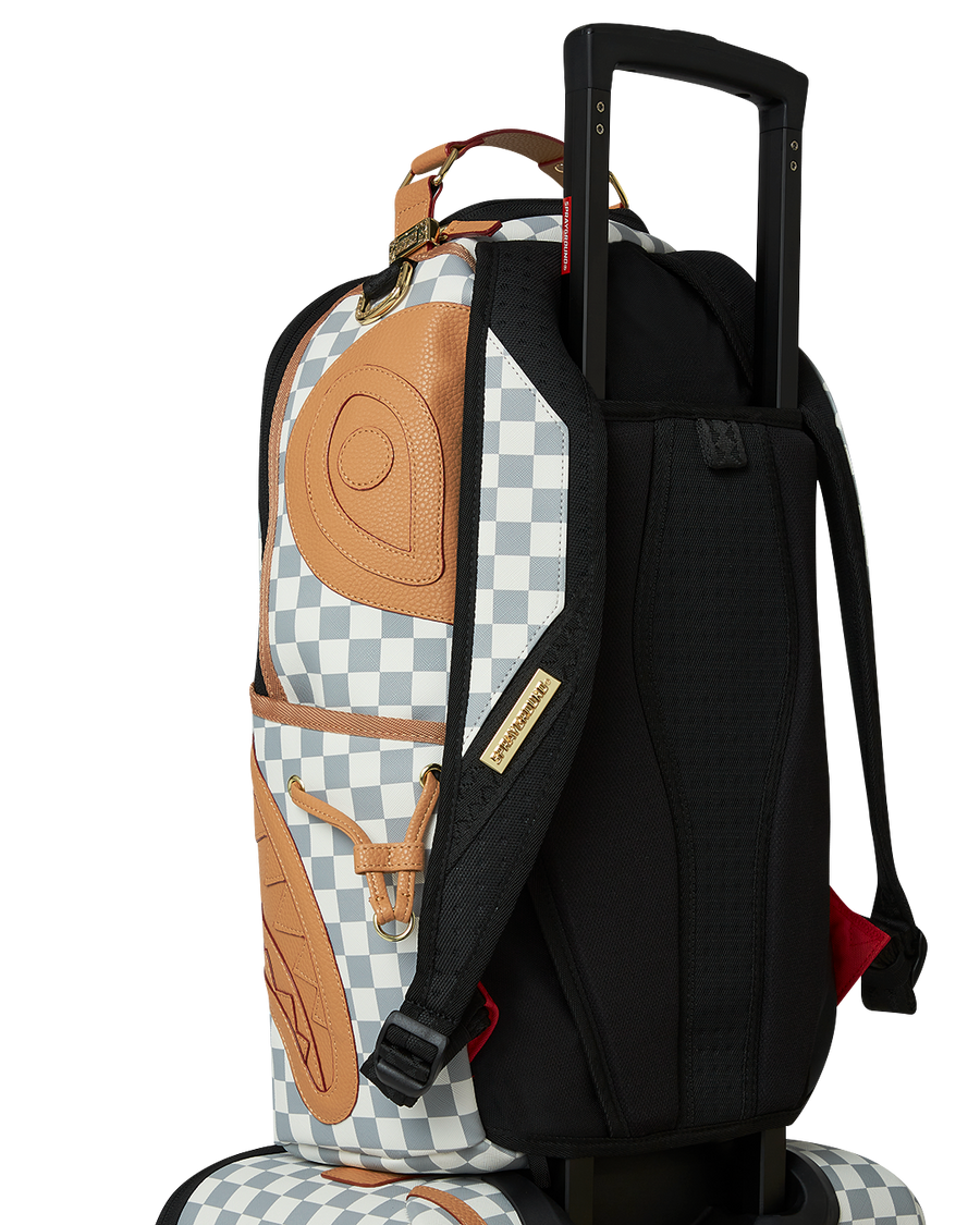 SPRAYGROUND® LUGGAGE HENNY LATTE SOFT SHELL CARRY-ON LUGGAGE