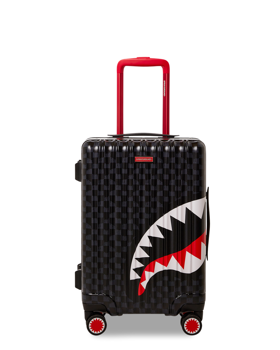 SPRAYGROUND® LUGGAGE ATOMIC VAPOR SHARKNAUTICS HARDSHELL CARRY-ON LUGGAGE