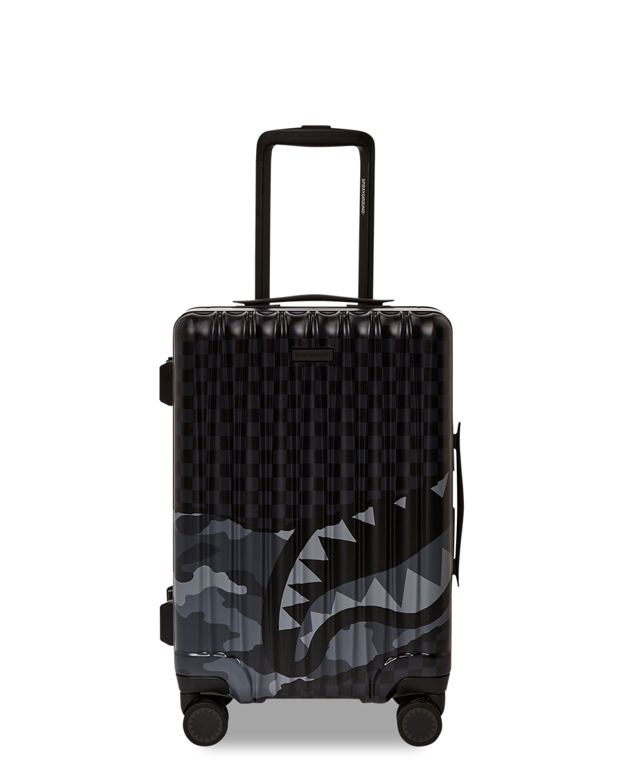 SPRAYGROUND® LUGGAGE 3AM RIPTIDE SHARKNAUTICS HARDSHELL CARRY-ON LUGGAGE