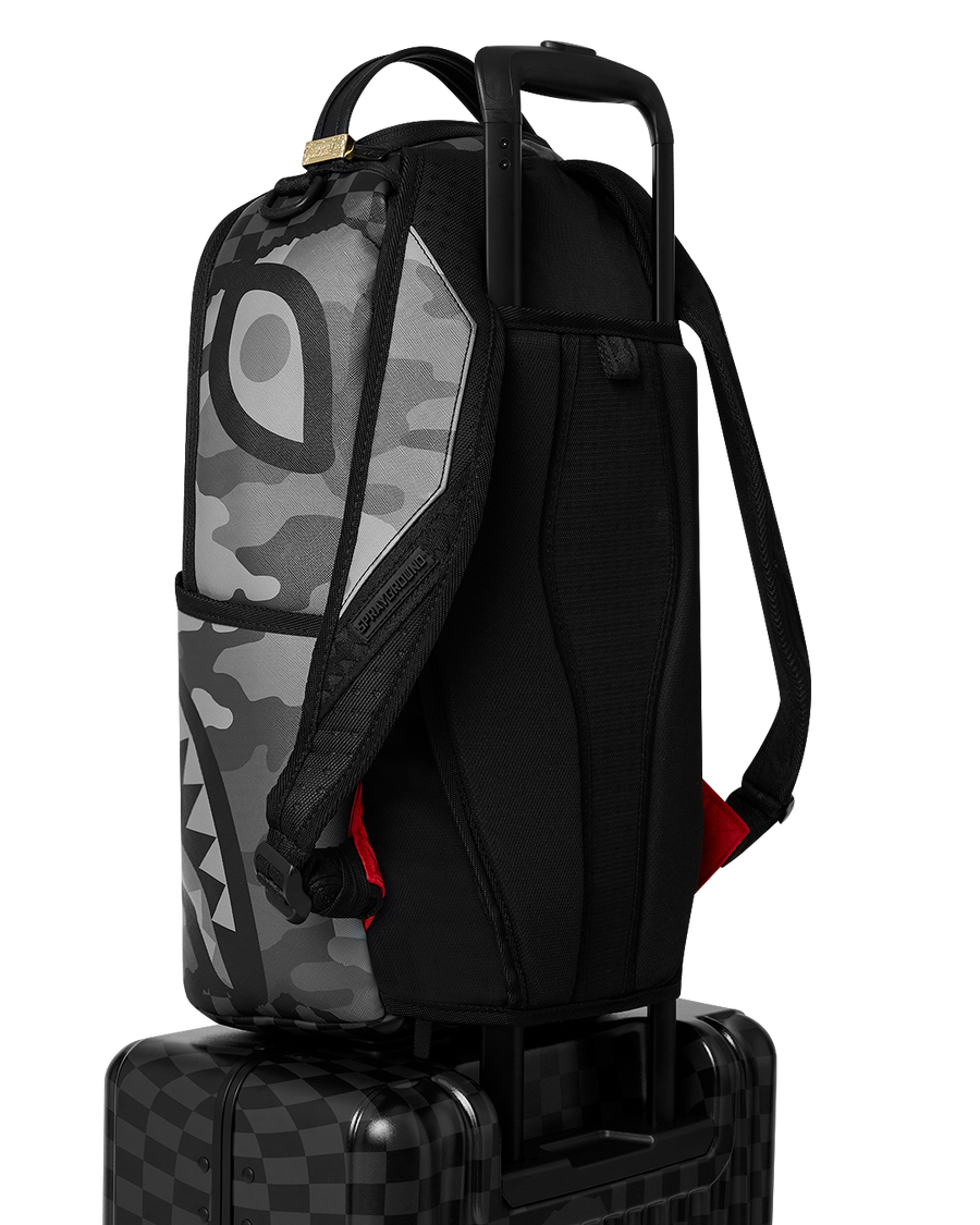 SPRAYGROUND® LUGGAGE 3AM RIPTIDE SHARKNAUTICS HARDSHELL CARRY-ON LUGGAGE