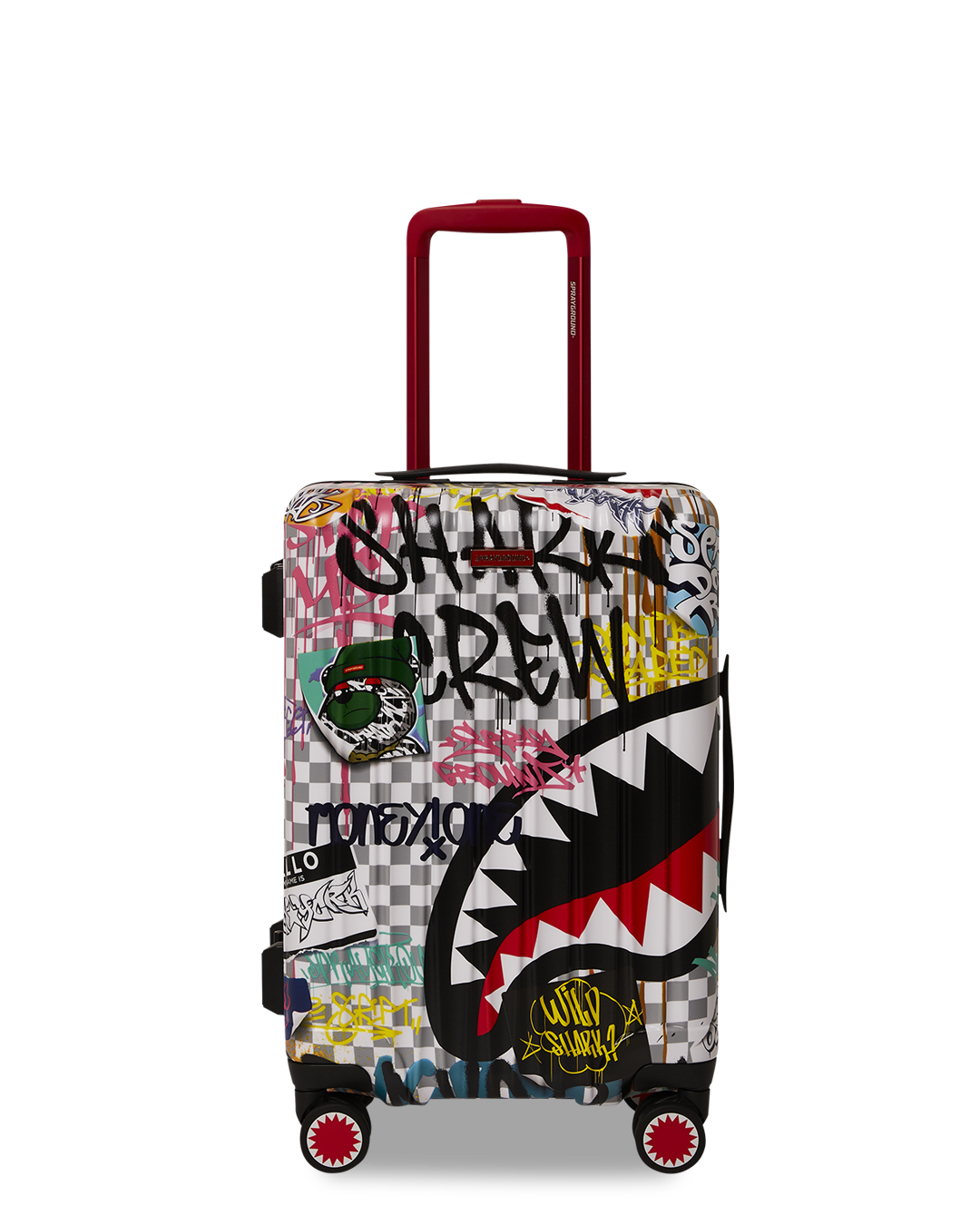 SPRAYGROUND® LUGGAGE CREATE ANOTHER DAY SHARKNAUTICS HARDSHELL CARRY-ON LUGGAGE