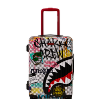 SPRAYGROUND® LUGGAGE CREATE ANOTHER DAY SHARKNAUTICS HARDSHELL CARRY-ON LUGGAGE