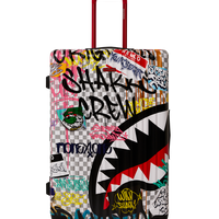 SPRAYGROUND® LUGGAGE CREATE ANOTHER DAY SHARKNAUTICS HARDSHELL FULL-SIZE LUGGAGE