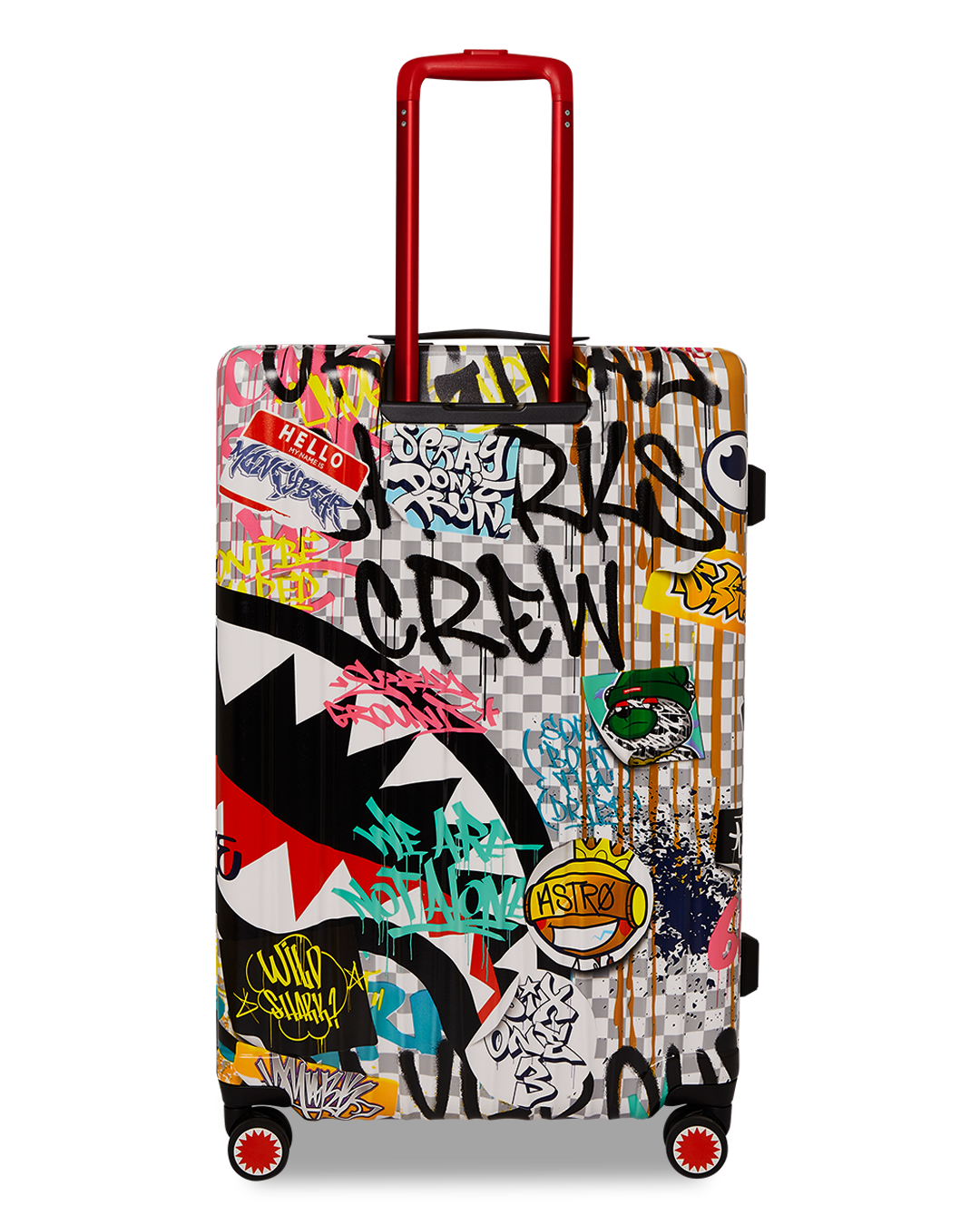 SPRAYGROUND® LUGGAGE CREATE ANOTHER DAY SHARKNAUTICS HARDSHELL FULL-SIZE LUGGAGE