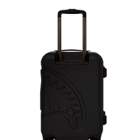 SPRAYGROUND® LUGGAGE REALITY CHECK SHARKNAUTICS HARDSHELL CARRY-ON JETBLACK LUGGAGE (GUNMETAL HARDWARE)