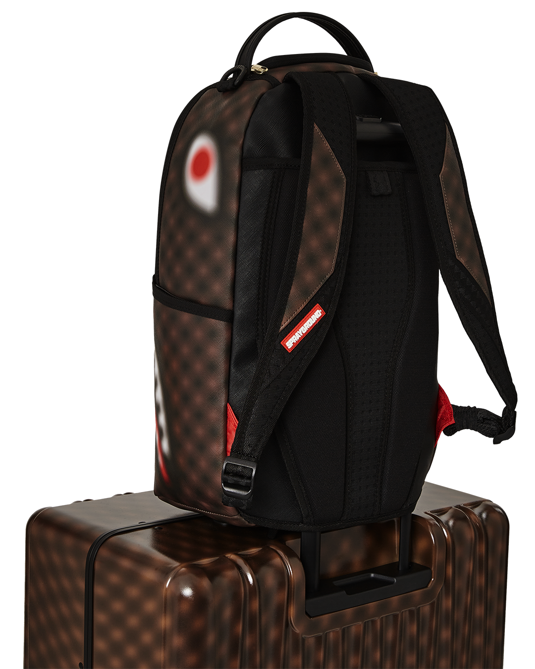 SPRAYGROUND® LUGGAGE SHARKS IN PARIS BLUR EFFECT FULL SIZE LUGGAGE