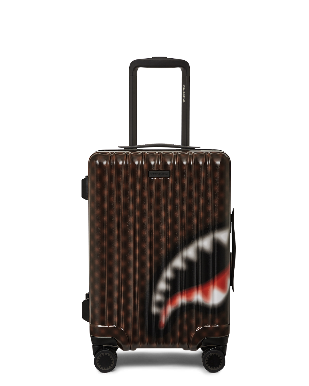 SPRAYGROUND® LUGGAGE SHARKS IN PARIS BLUR EFFECT CARRY-ON LUGGAGE