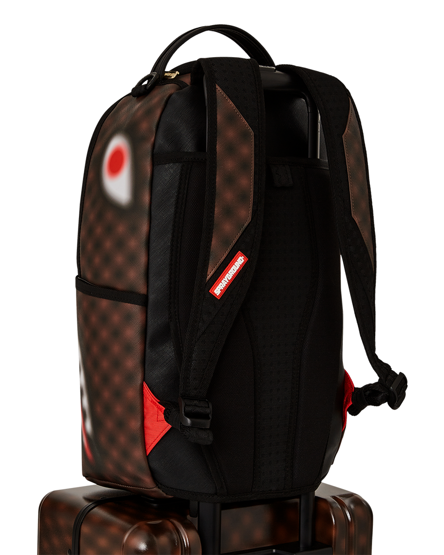 SPRAYGROUND® LUGGAGE SHARKS IN PARIS BLUR EFFECT CARRY-ON LUGGAGE