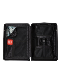 SPRAYGROUND® LUGGAGE SHARKS IN PARIS BLUR EFFECT CARRY-ON LUGGAGE