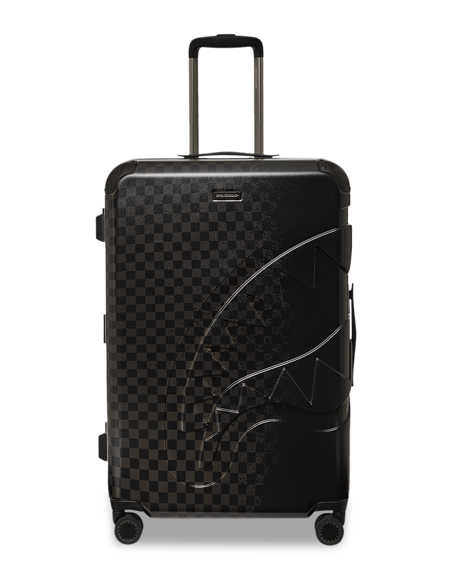 SPRAYGROUND® LUGGAGE SPRITZ GREY CHECK FULL SIZE LUGGAGE