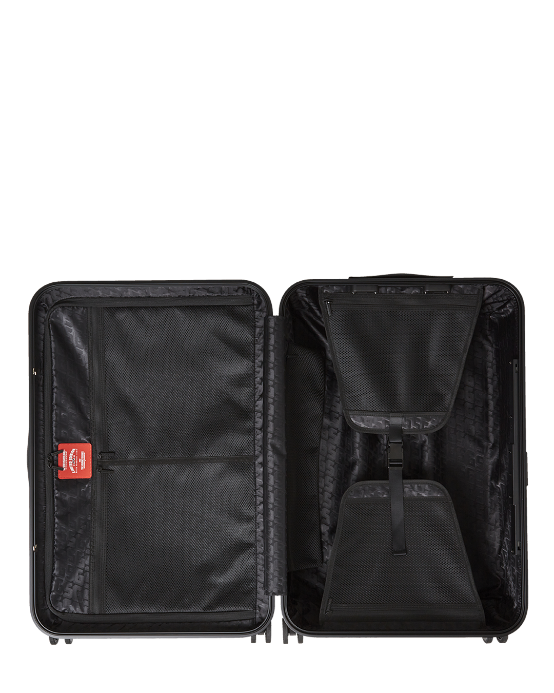 SPRAYGROUND® LUGGAGE SPRITZ GREY CHECK FULL SIZE LUGGAGE