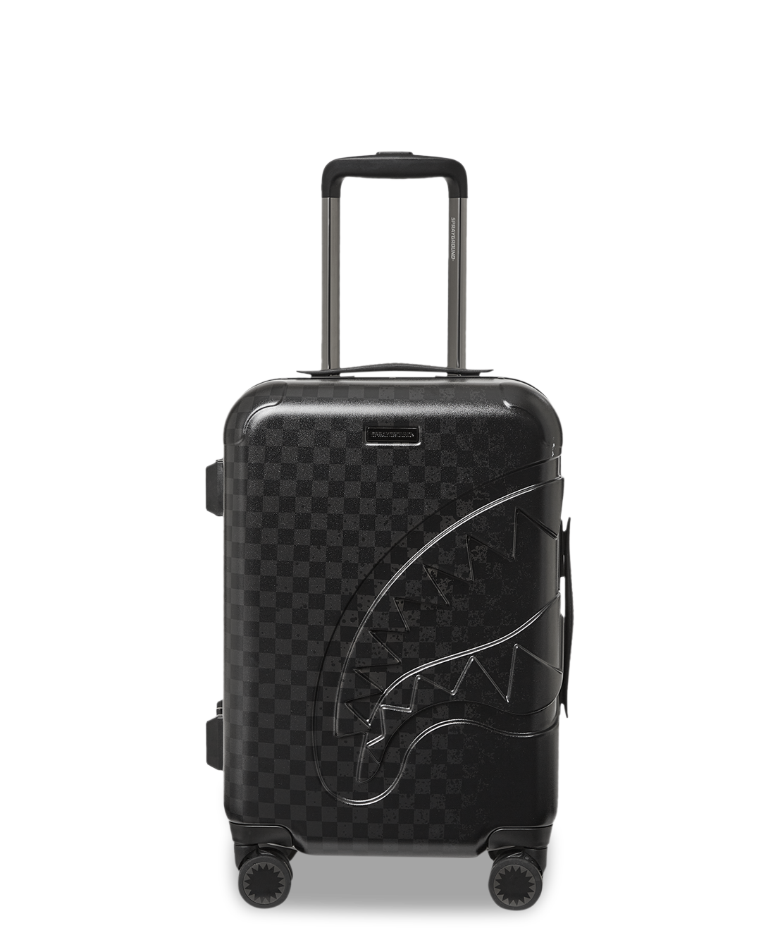 SPRAYGROUND® LUGGAGE SPRITZ GREY CHECK CARRY-ON LUGGAGE