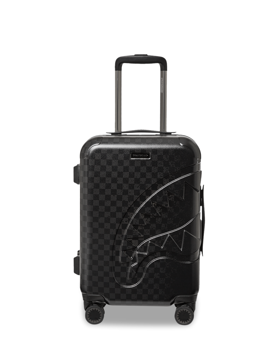 SPRAYGROUND® LUGGAGE SPRITZ GREY CHECK CARRY-ON LUGGAGE