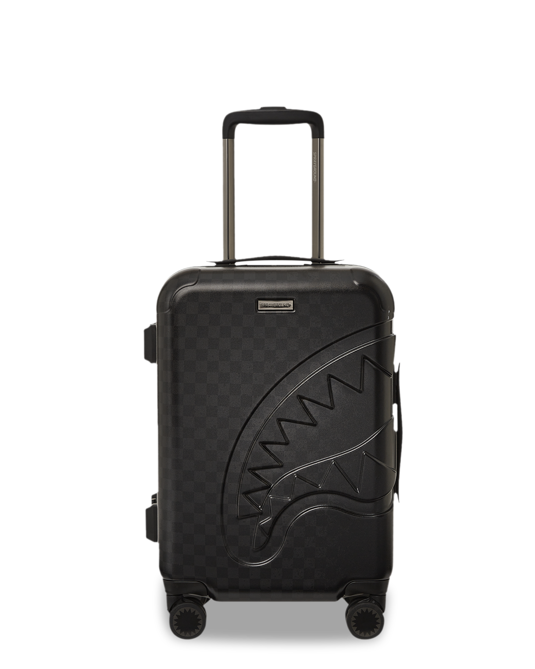 SPRAYGROUND® LUGGAGE SPRITZ GREY CHECK CARRY-ON LUGGAGE