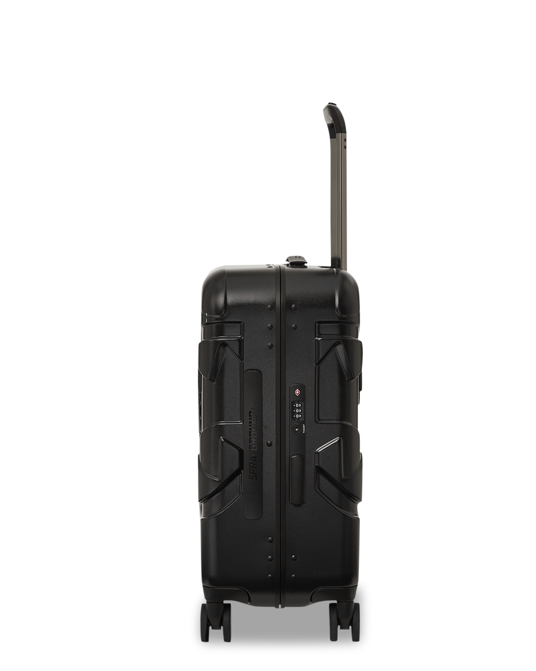 SPRAYGROUND® LUGGAGE SPRITZ GREY CHECK CARRY-ON LUGGAGE