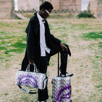 SPRAYGROUND® LUGGAGE BILLIONS IN THE BANK HARD SHELL CARRY-ON LUGGAGE