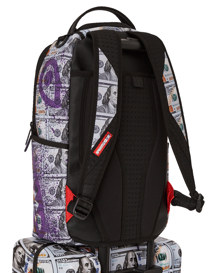 SPRAYGROUND® LUGGAGE BILLIONS IN THE BANK HARD SHELL CARRY-ON LUGGAGE