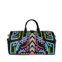 SPRAYGROUND® DUFFLE A.I. PATH TO THE FUTURE III DUFFLE - SANDFLOWER COLLAB (GLOW IN THE DARK)