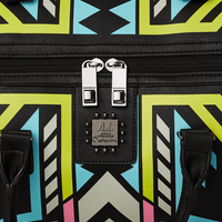 SPRAYGROUND® DUFFLE A.I. PATH TO THE FUTURE III DUFFLE - SANDFLOWER COLLAB (GLOW IN THE DARK)