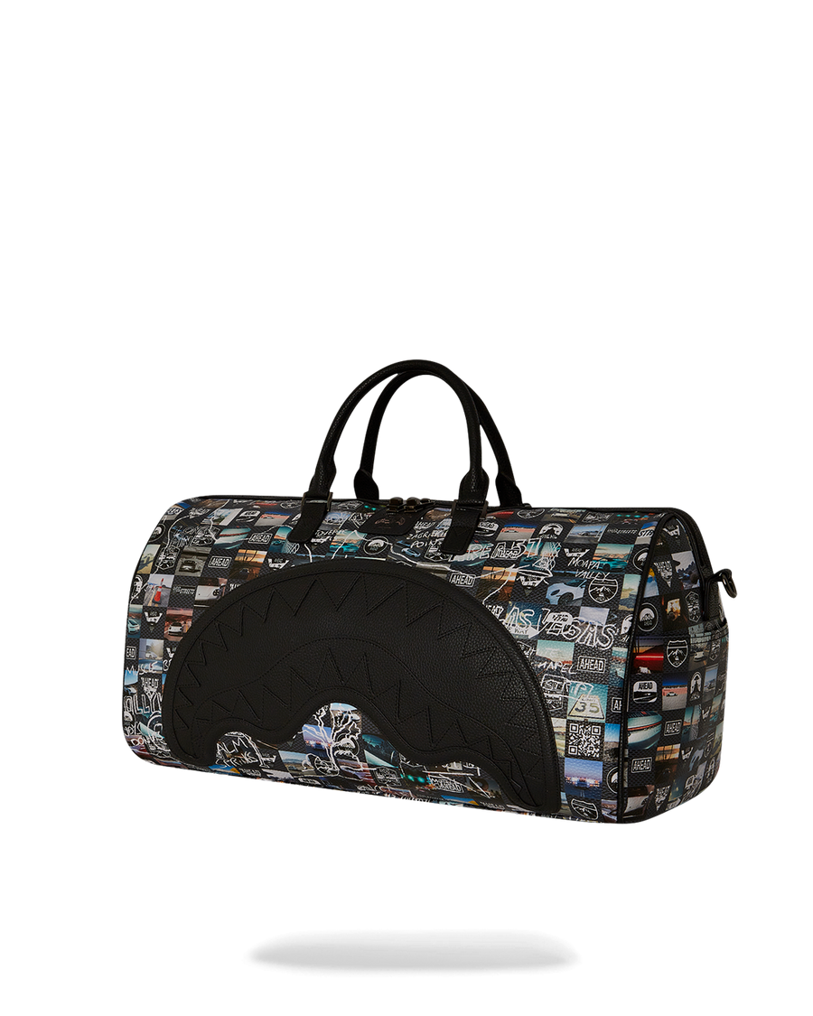 SPRAYGROUND® DUFFLE PORSCHE AHEAD COLLAB DUFFLE - LIMITED EDITION