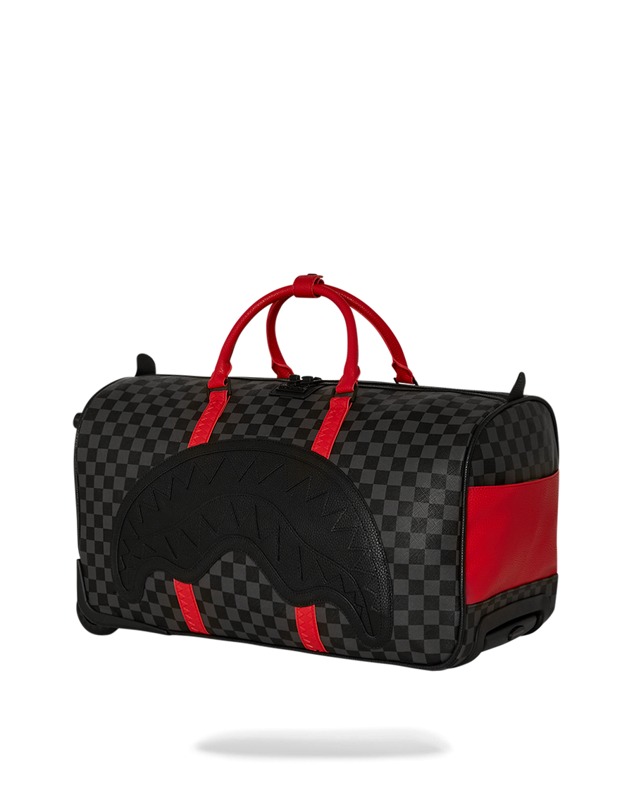 SPRAYGROUND® DUFFLE MONACO SHARK CLUB DUFFLE WHEELY