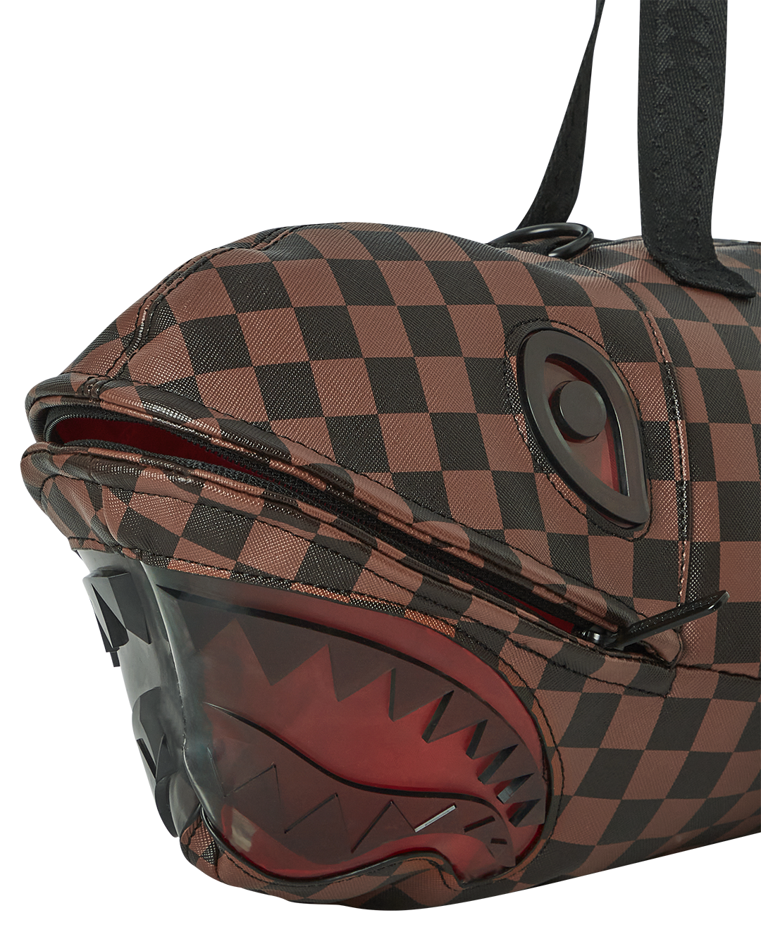 SPRAYGROUND® DUFFLE SHARKS IN PARIS CLEAR FOR TAKEOFF SHARK MEDIUM DUFFLE