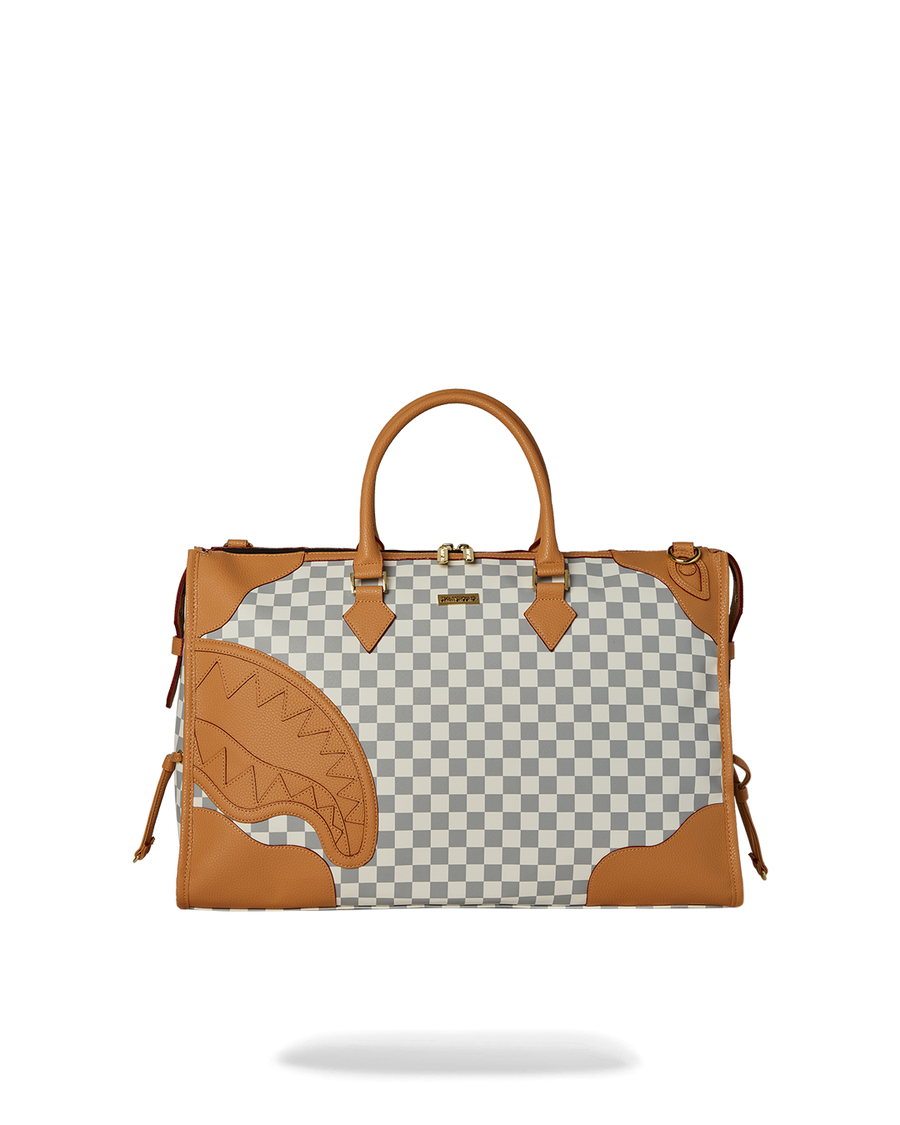 SPRAYGROUND® DUFFLE HENNY LATTE PYRAMID DUFFLE