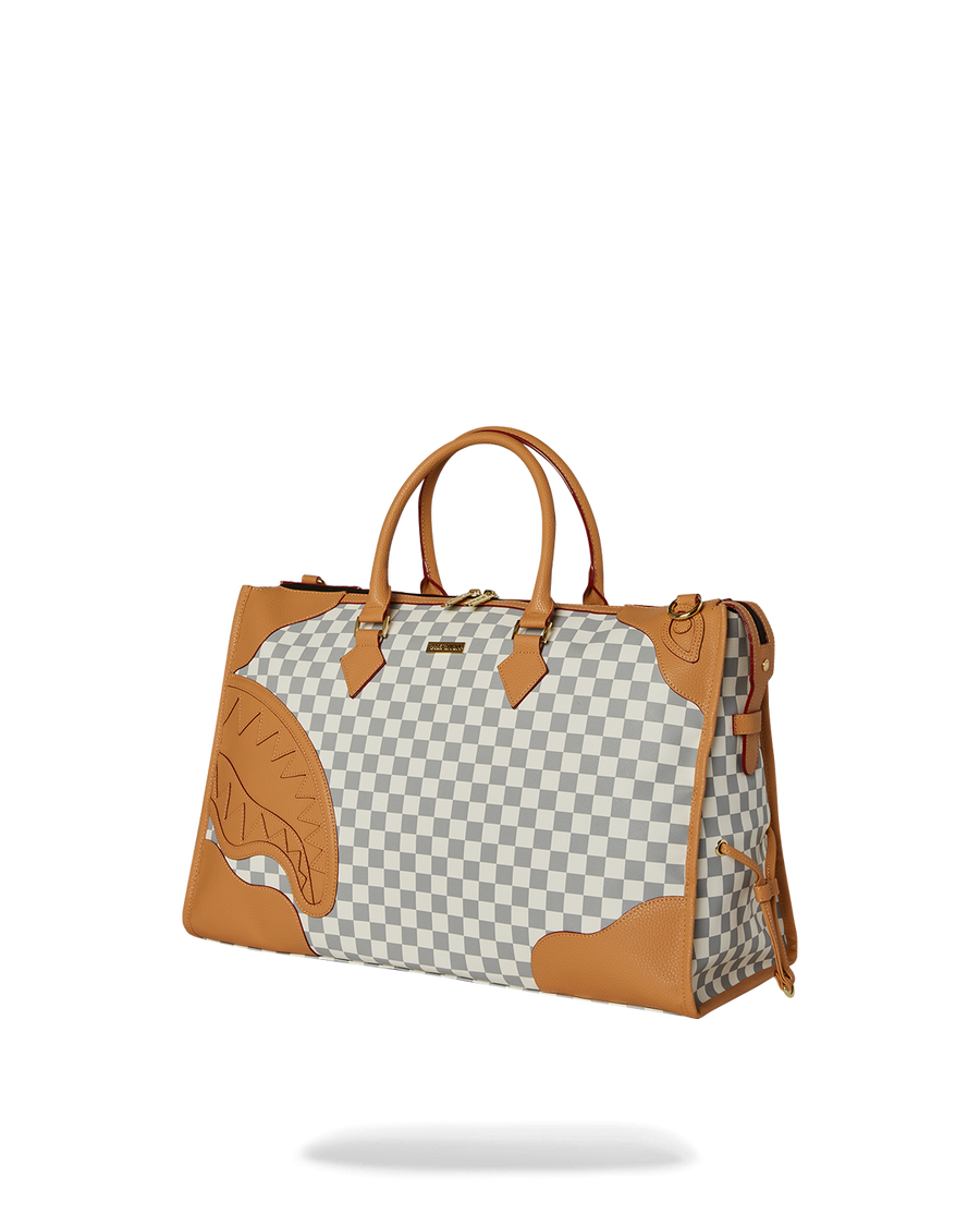 SPRAYGROUND® DUFFLE HENNY LATTE PYRAMID DUFFLE