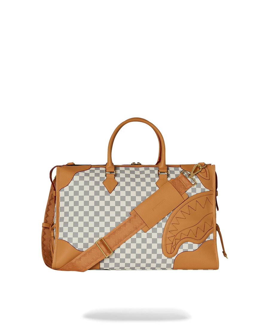 SPRAYGROUND® DUFFLE HENNY LATTE PYRAMID DUFFLE