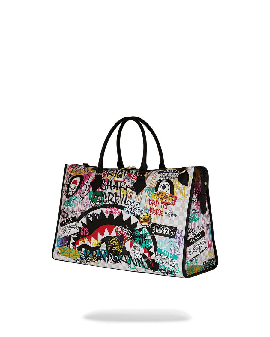 SPRAYGROUND® DUFFLE CREATE ANOTHER DAY PYRAMID DUFFLE