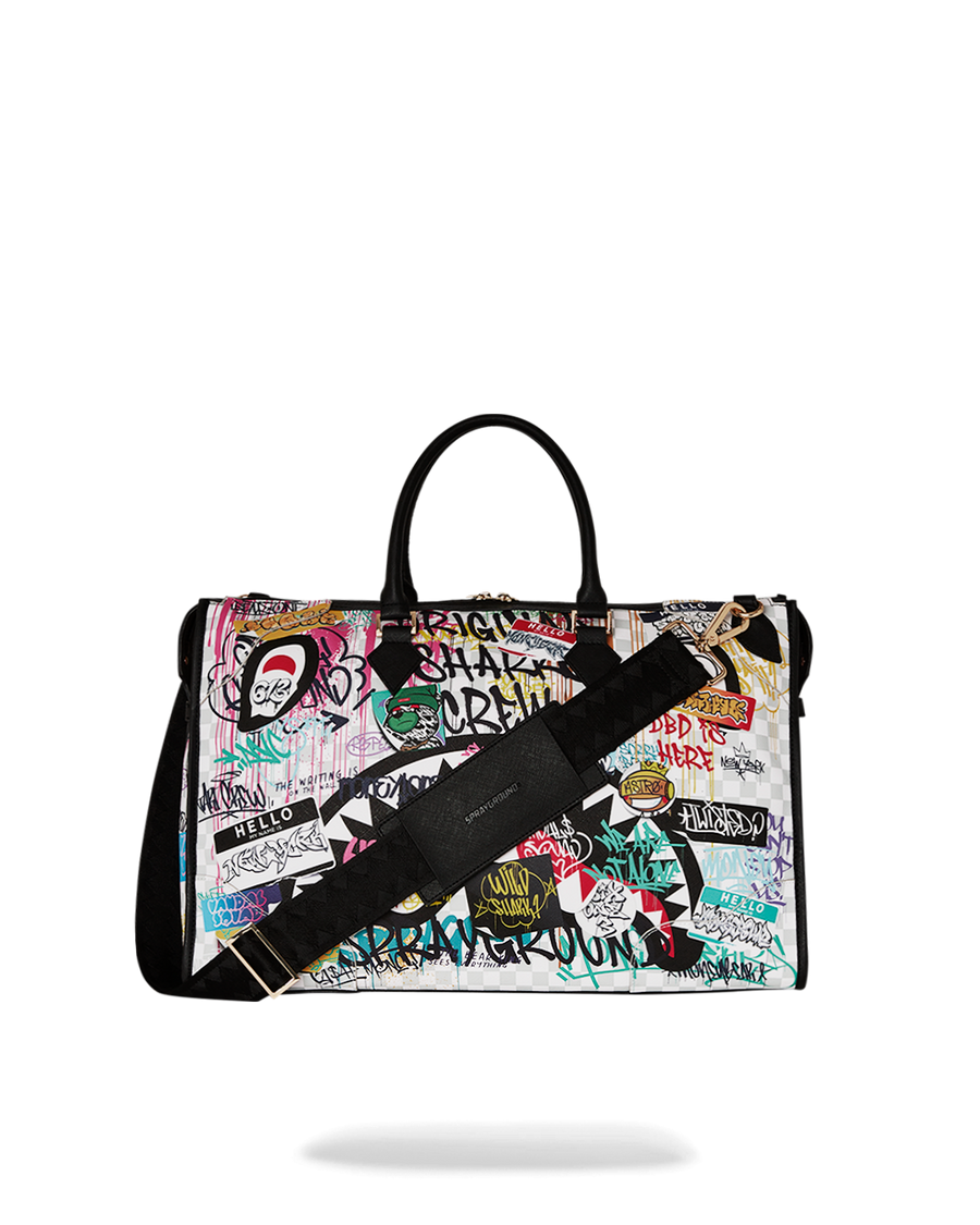 SPRAYGROUND® DUFFLE CREATE ANOTHER DAY PYRAMID DUFFLE