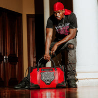 SPRAYGROUND® DUFFLE BRONX BRAWLER PYRAMID DUFFLE