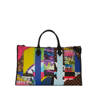 SPRAYGROUND® DUFFLE SHARK MASTERPIECES PYRAMID LARGE DUFFLE