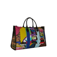 SPRAYGROUND® DUFFLE SHARK MASTERPIECES PYRAMID LARGE DUFFLE