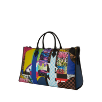 SPRAYGROUND® DUFFLE SHARK MASTERPIECES PYRAMID LARGE DUFFLE