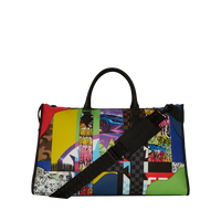 SPRAYGROUND® DUFFLE SHARK MASTERPIECES PYRAMID LARGE DUFFLE