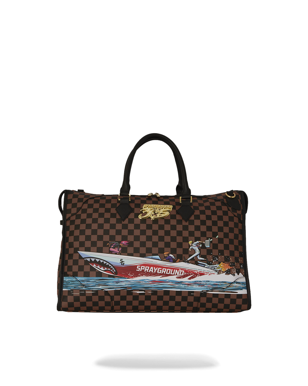 SPRAYGROUND® DUFFLE THE 305 SPEEDBOAT GETAWAY PYRAMID DUFFLE