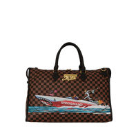 SPRAYGROUND® DUFFLE THE 305 SPEEDBOAT GETAWAY PYRAMID DUFFLE