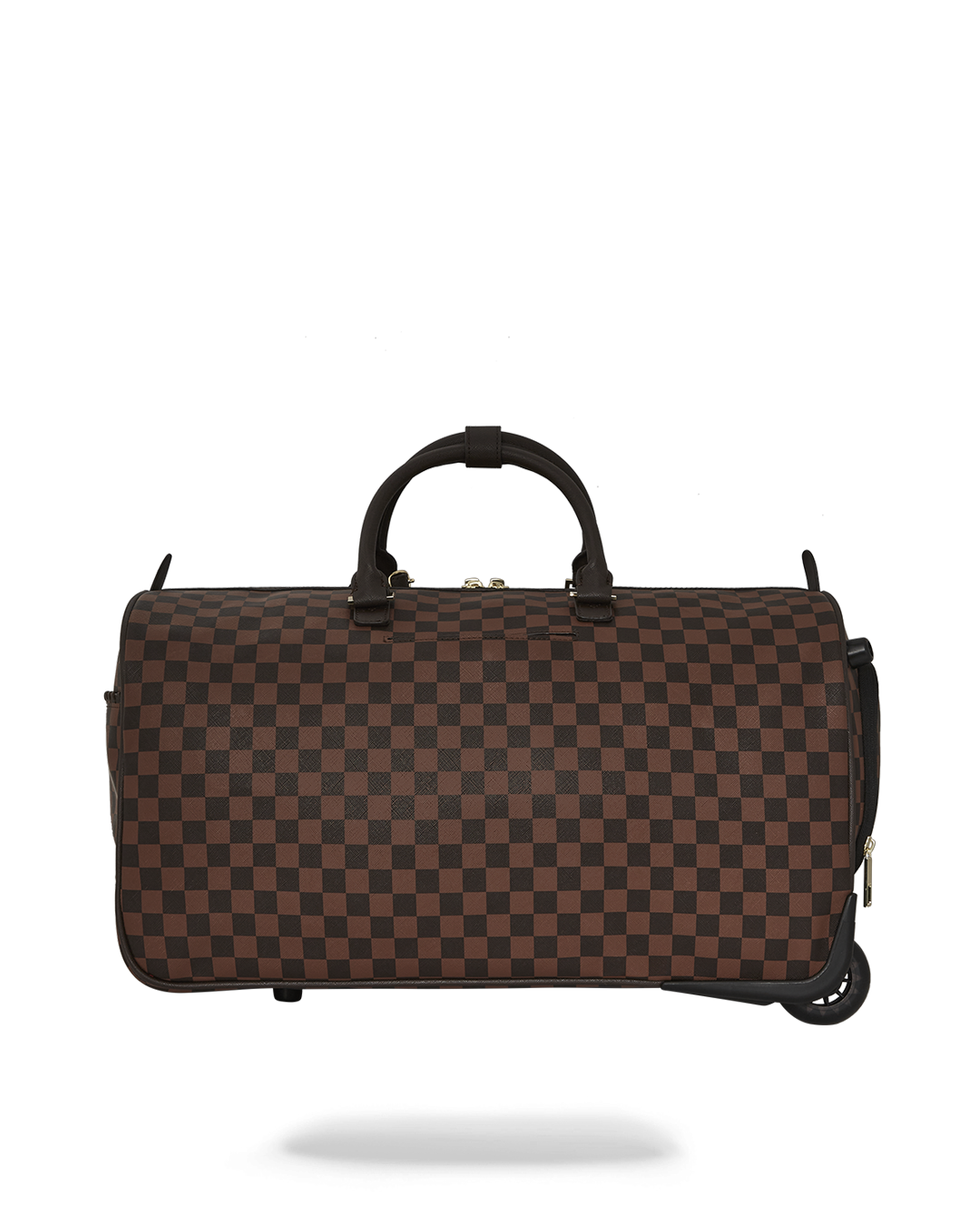 SPRAYGROUND® DUFFLE CORE EMBOSSED CHECK WHEELY DUFFLE