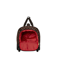 SPRAYGROUND® DUFFLE CORE EMBOSSED CHECK WHEELY DUFFLE