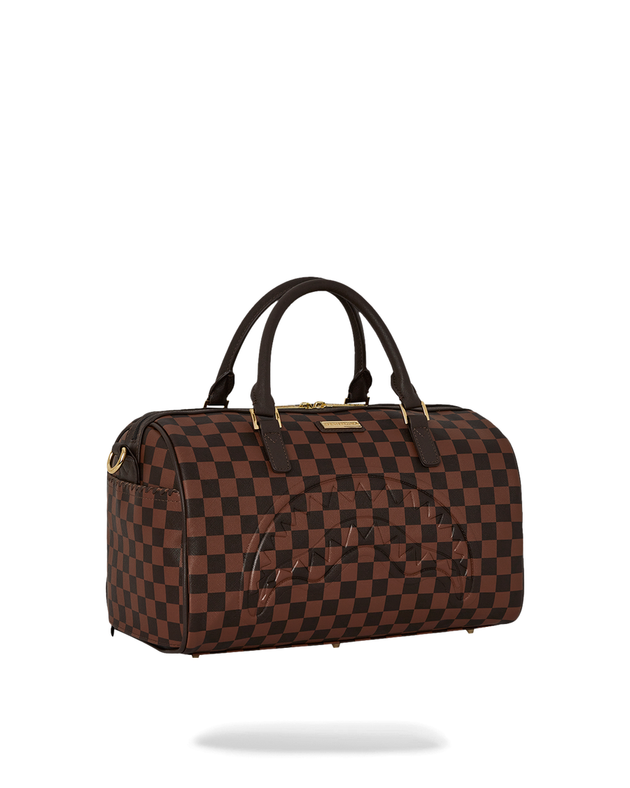 SPRAYGROUND® DUFFLE CORE EMBOSSED CHECK MINI DUFFLE