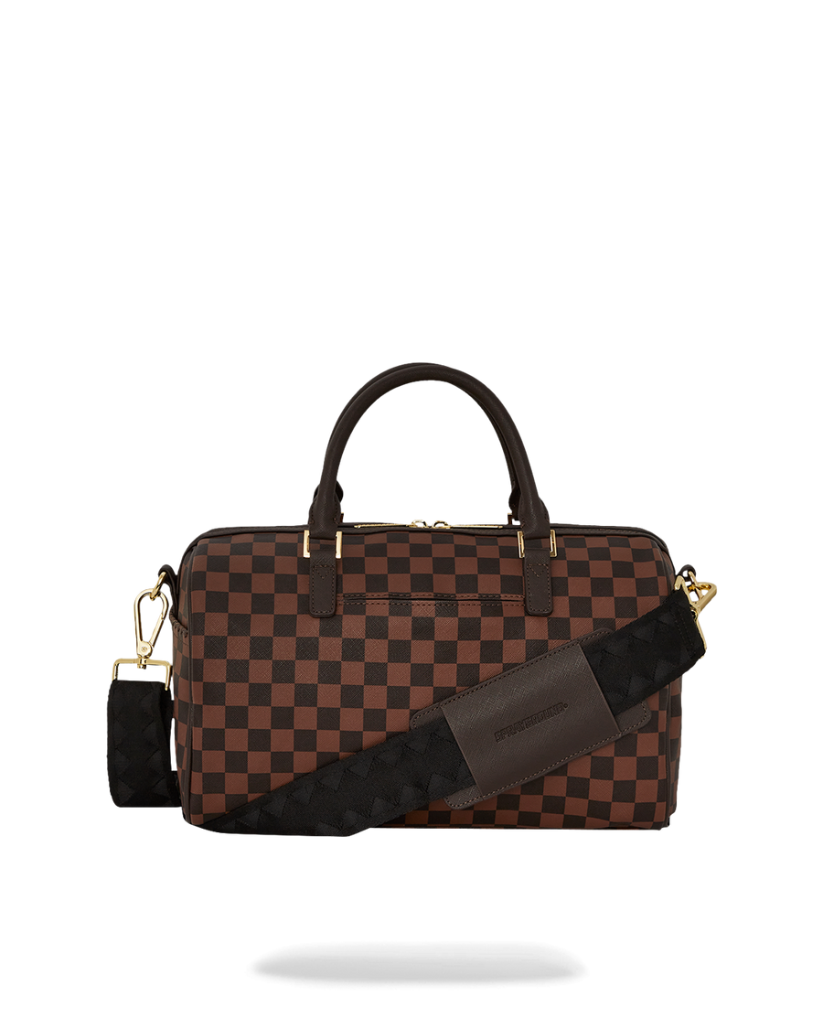 SPRAYGROUND® DUFFLE CORE EMBOSSED CHECK MINI DUFFLE