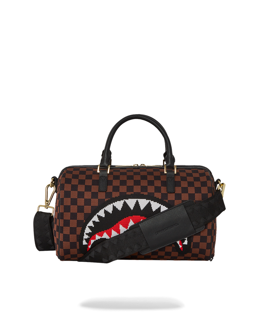 SPRAYGROUND® DUFFLE KNIT SHARKS IN PARIS 2.0 MINI DUFFLE